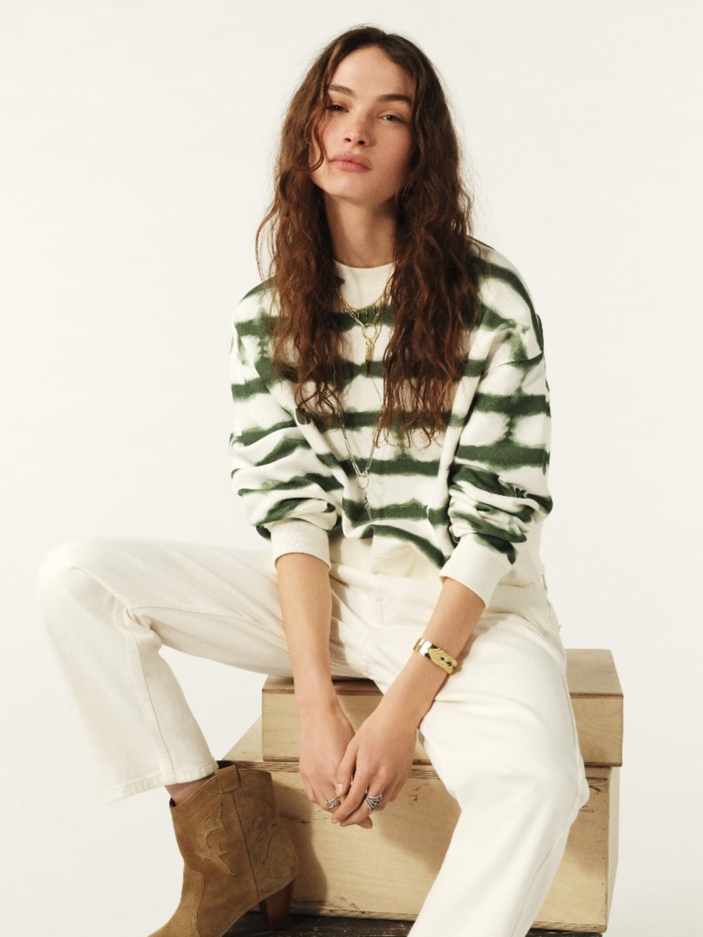 ba&sh SETE Sweatshirt - Size 1